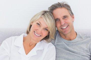 cosmetic dentist high point | couple smiling