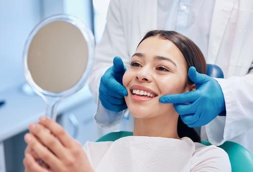 dental fillings high point | patient at dentist