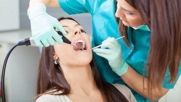 Patient undergoing tooth extraction in High Point, NC