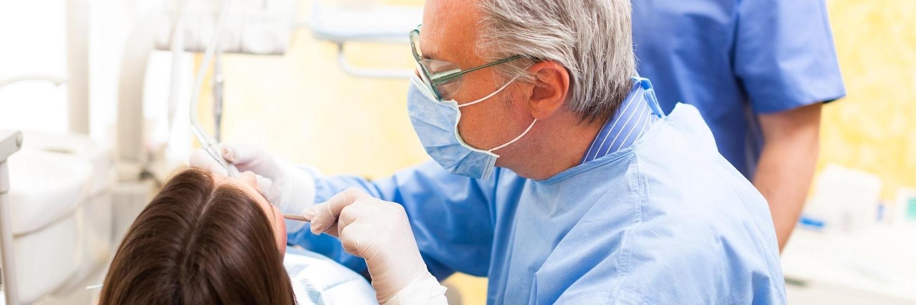 girl getting her teeth cleaned in high point nc