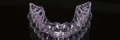 A picture of Invisalign clear aligners at Deep River Family & Cosmetic Dentistry